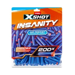 X-SHOT Shot insanity confezione di ricarica da 200 dardi di zuru, compatibile con xshot e altre marche> Giochi Di Abilità E Sport