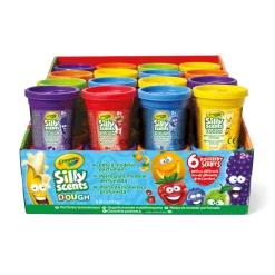 CRAYOLA Silly scents doughbarattolini pasta da modellare profumata 113gr> Kit Artistici E Pittura