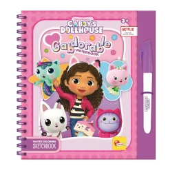 LISCIANI Sketchbook meow-mazing waterbook di gabby  –  gabby’s dollhouse> Kit Artistici E Pittura