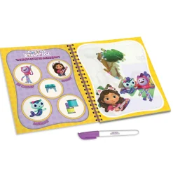 LISCIANI Sketchbook meow-mazing waterbook di gabby  –  gabby’s dollhouse> Kit Artistici E Pittura