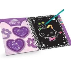 LISCIANI Sketchbook scratch reveal pawtastic di gabby  –  blu – gabby’s dollhouse> Kit Artistici E Pittura