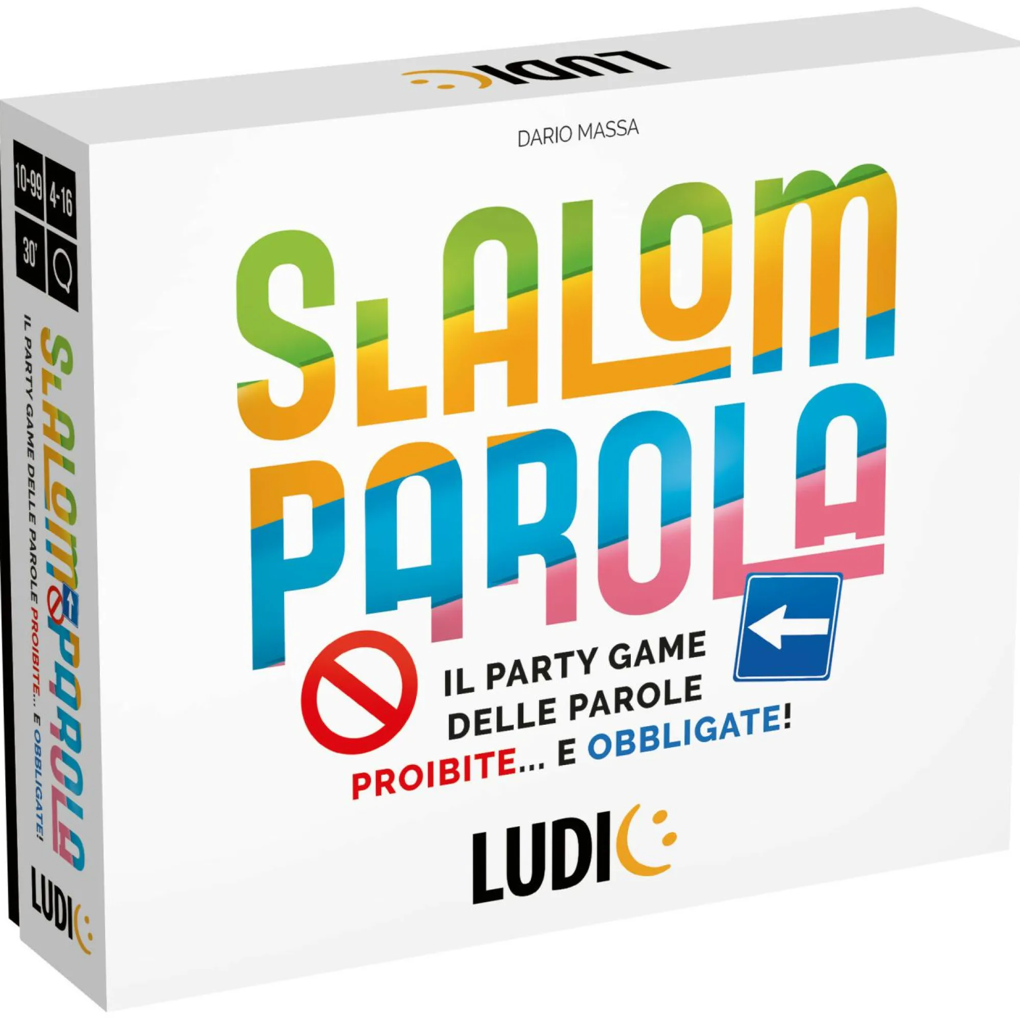 LUDIC Slalom parola.il gioco della parole proibite e obbligate.made in italy> Giochi Da Tavolo Per Adulti E Carte Collezionabili|Primi Apprendimenti