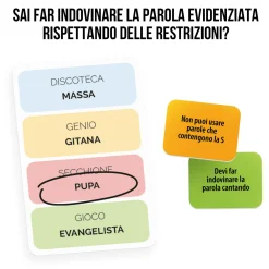 LUDIC Slalom parola.il gioco della parole proibite e obbligate.made in italy> Giochi Da Tavolo Per Adulti E Carte Collezionabili|Primi Apprendimenti