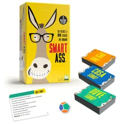 YAS GAME Smart ass yas!games – party game in italiano – 2-6 giocatori – 12+ anni> Giochi Da Tavolo Per Adulti E Carte Collezionabili|Giochi Di Strategia