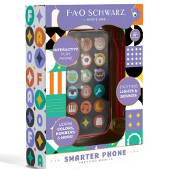 FAO Schwarz Smartphone interattivo giocattolo per bambini dai 18 mesi><noscript><img width=