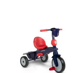 SUN&SPORT Smartrike vanilla 4 in 1 triciclo per bambini dai 15 mesi con maniglione direzionale touch steering e equipaggiamento di sicurezza – blu navy><noscript><img width=