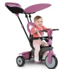 SUN&SPORT Smartrike vanilla 4 in 1 triciclo per bambini dai 15 mesi con maniglione direzionale touch steering e equipaggiamento di sicurezza – rosa> Tricicli E Balance Bikes