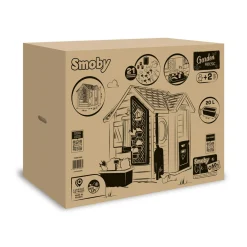 SMOBY – casetta garden house con accessori giardinaggio – life><noscript><img width=