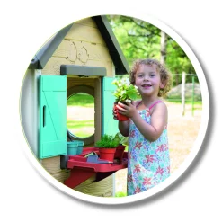 SMOBY – garden house con accessori per il giardinaggio, 7600810405><noscript><img width=