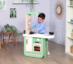 SMOBY cucina cherry con 23 accessori, h piano cm 48,5><noscript><img width=