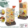 SMOBY life activity wall – parete attività bifacciale con 6+ giochi e 29 accessori – divertimento educativo> Centri Gioco