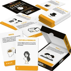 LUDIC Società segrete – scopri i codici nascosti e allena il pensiero laterale! un party game divertentissimo, che allena la logica e il pensiero laterale.> Primi Apprendimenti