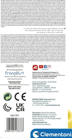 CLEMENTONI Soft clemmy – sacca 20 mattoncini><noscript><img width=