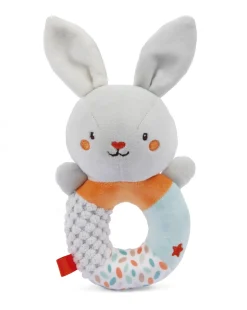 BABY SMILE Sonaglino anello soft coniglio renè> Trillini E Sonagli