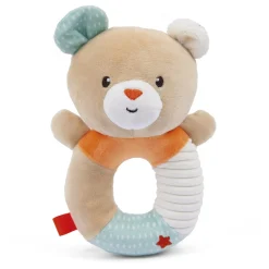 BABY SMILE Sonaglino anello soft orsetto benny><noscript><img width=