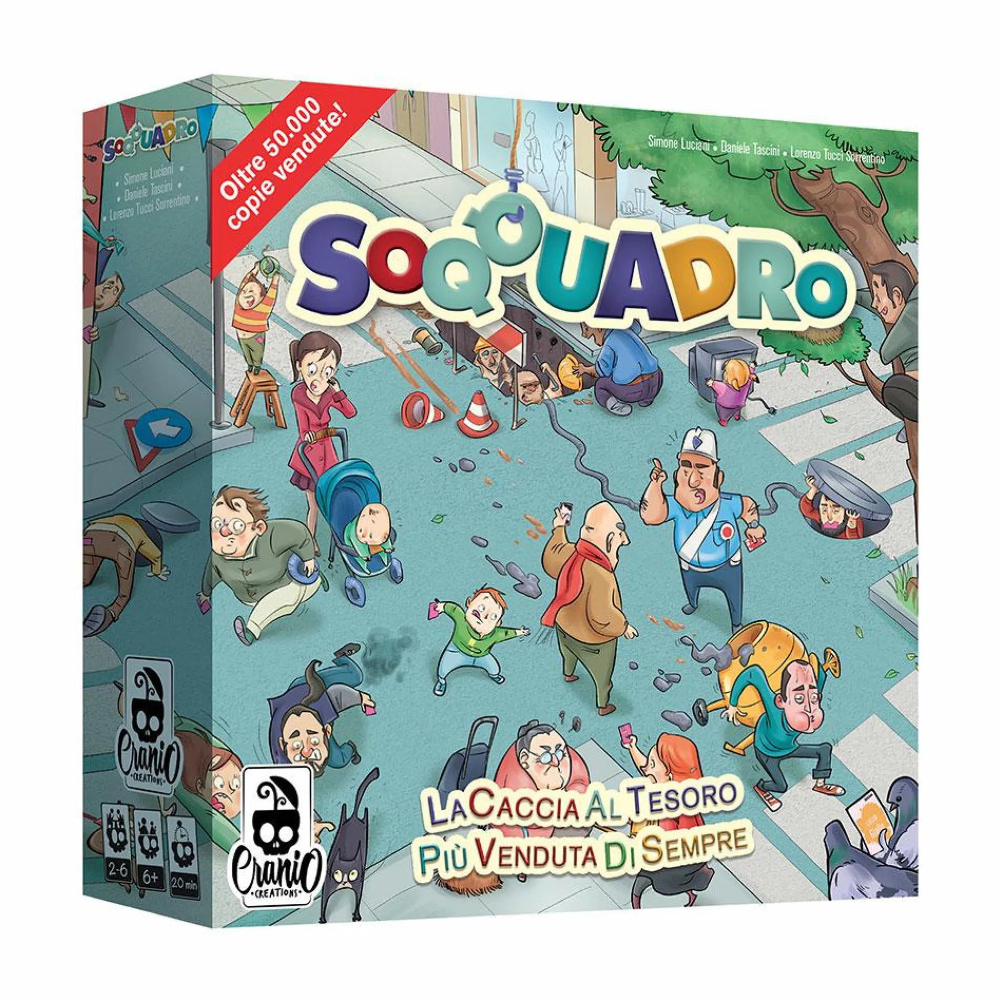 ASMODEE Soqquadro> Giochi Da Tavolo Per Adulti E Carte Collezionabili|Giochi In Scatola Per Famiglia