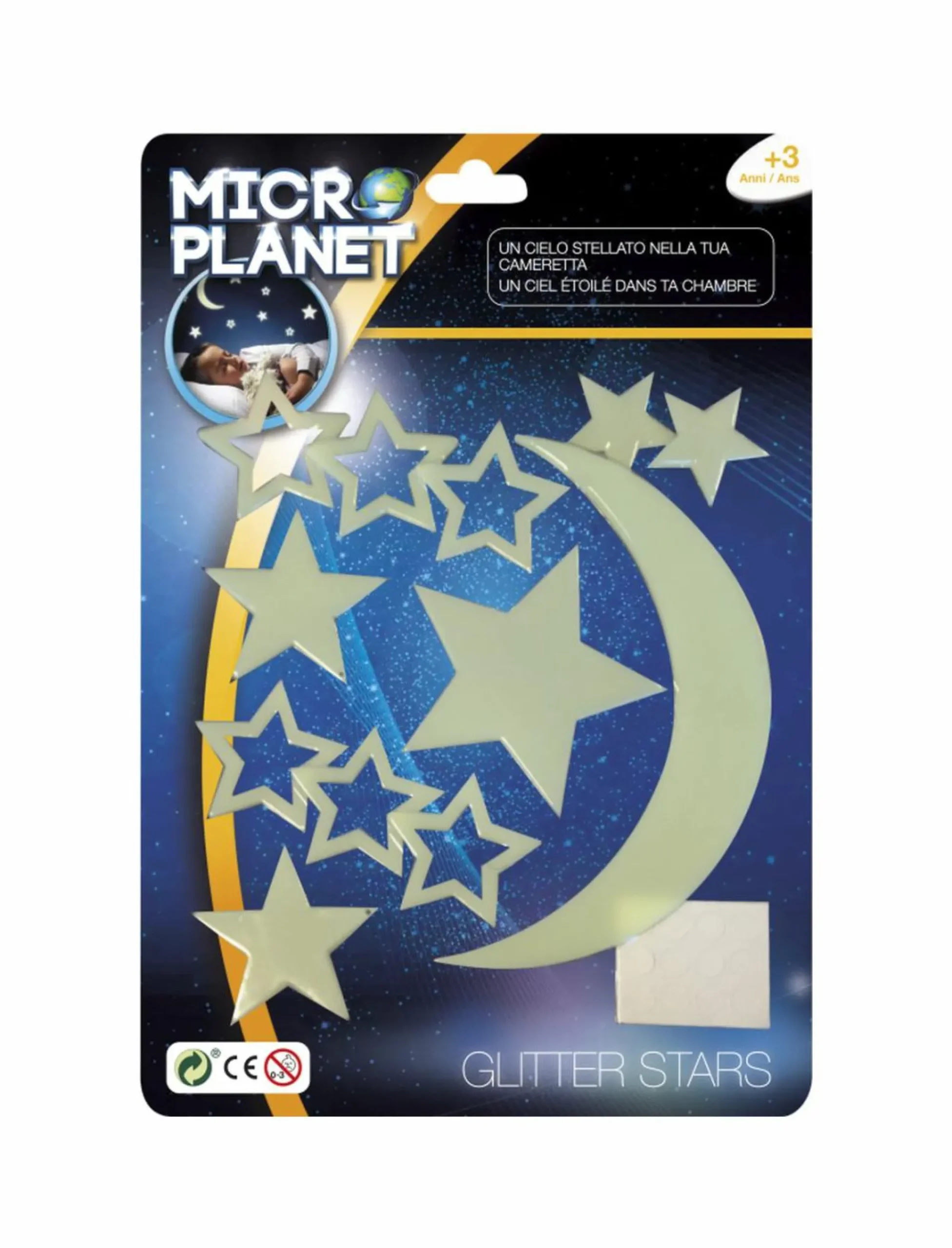 MICRO PLANET Stelle – pianeti luminosi – modelli luminosi assortiti> Giochi Scientifici