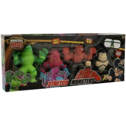 INVINCIBLE HEROES Stretchy monsters 4in1 – gioco elastico, allungabile e divertente per tutti!><noscript><img width=