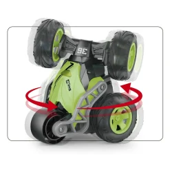 MOTOR & CO. Stunt car 5w assortita – auto acrobazie con 5 ruote e luci – frequenza 2.4ghz – motor & co><noscript><img width=