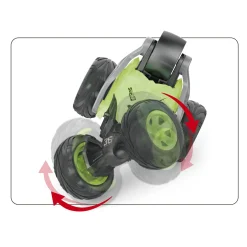 MOTOR & CO. Stunt car 5w assortita – auto acrobazie con 5 ruote e luci – frequenza 2.4ghz – motor & co><noscript><img width=