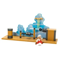 Super Mario playset ponte dell’airship di bowser compatibile con gli altri payset nintendo> Action Figures
