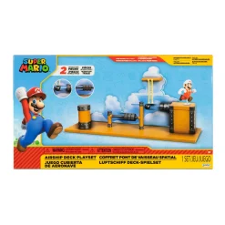 Super Mario playset ponte dell’airship di bowser compatibile con gli altri payset nintendo><noscript><img width=