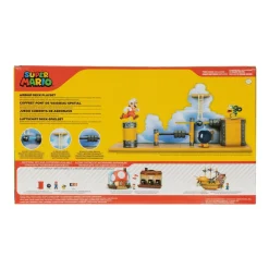 Super Mario playset ponte dell’airship di bowser compatibile con gli altri payset nintendo><noscript><img width=