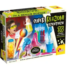 LISCIANI Super reazioni – gioco scientifico educativo  –  i’m a genius –> Giochi Scientifici
