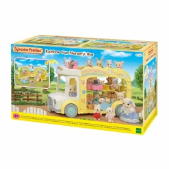 SYLVANIAN FAMILIES –  asilo –  il bus arcobaleno sole> Mini Dolls