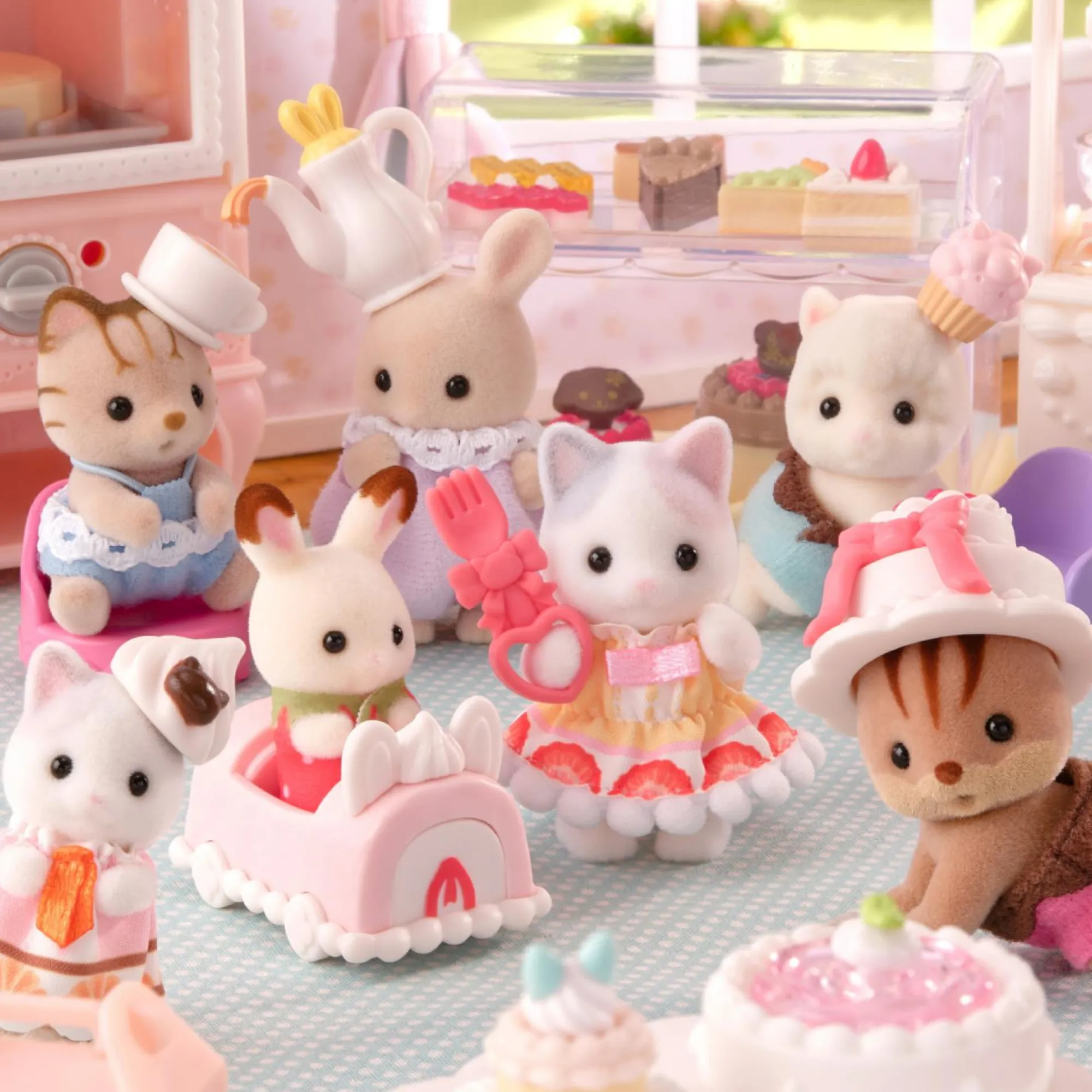 SYLVANIAN FAMILY Sylvanian families – bustine baby – serie bebè dolci in forno> Mini Dolls