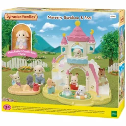 SYLVANIAN FAMILIES –  linea asilo – piscina e sabbiera dell’asilo> Mini Dolls