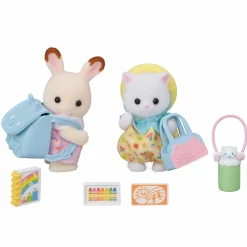 SYLVANIAN FAMILIES – personaggi collezionabili –  amici dell’asilo – a passeggio> Mini Dolls