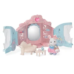 SYLVANIAN FAMILY Sylvanian families – salone da parrucchiere – camerino stiloso e brillante> Mini Dolls