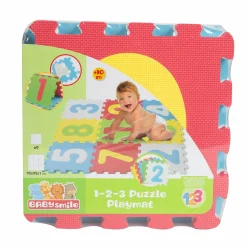 BABY SMILE Tappeto puzzle numeri 9pz><noscript><img width=
