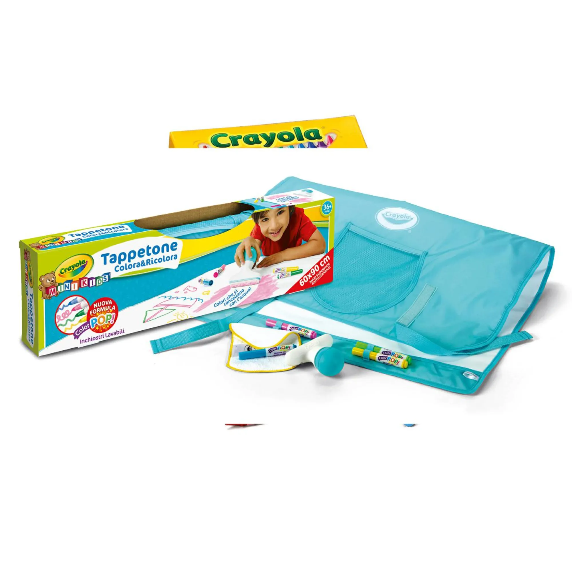 CRAYOLA Tappetone colora&ricolora> Kit Artistici E Pittura