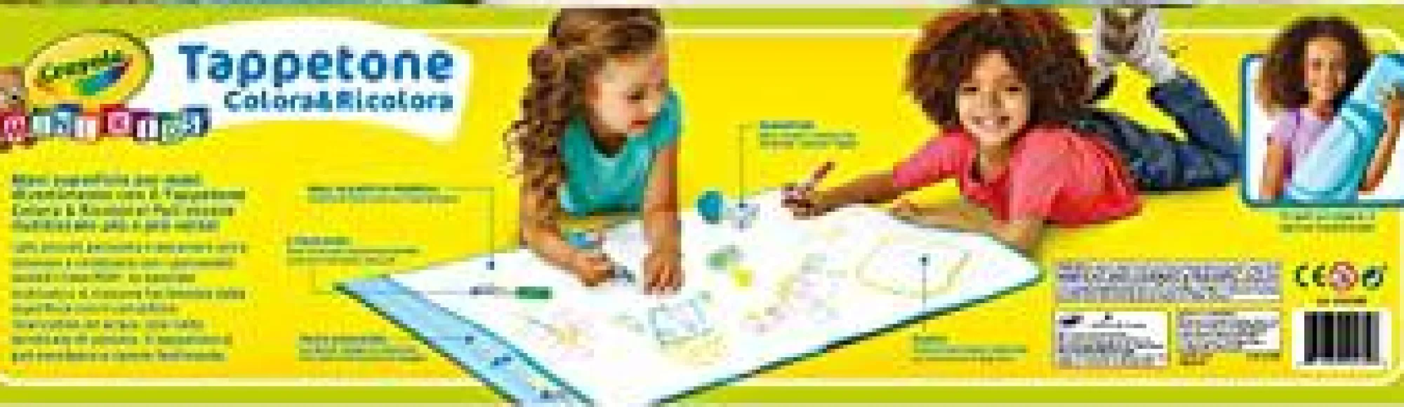 CRAYOLA Tappetone colora&ricolora> Kit Artistici E Pittura