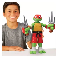 GIOCHI PREZIOSI Tartarughe ninja raffaello 30 cm – funzione rolling punch e arma inclusa><noscript><img width=