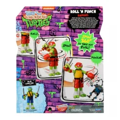 GIOCHI PREZIOSI Tartarughe ninja raffaello 30 cm – funzione rolling punch e arma inclusa><noscript><img width=