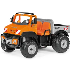 Peg Perego Taurus l’utility truck – – a 2 posti con allestimento top per affrontare le sfide più estreme.> Cavalcabili Elettrici