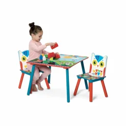 BABY SMILE Tavole e sedie in legno gufo><noscript><img width=