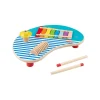 FISHER-PRICE Tavolino musicale in legno – set con tavolino e bacchette – wood> Strumenti Musicali In Legno