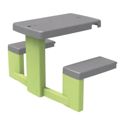 SMOBY Tavolo da picnic per casette life – con panchine e spazio merenda> Casette Per Bambini