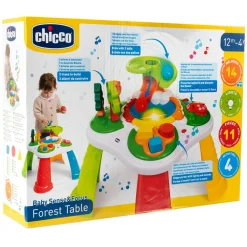 Chicco Tavolo magico della foresta con attività manuali e elettroniche – gioco educativo per bambini – 12m+><noscript><img width=