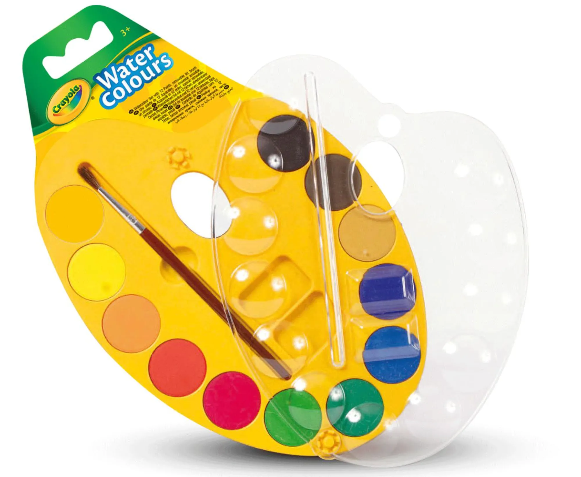 CRAYOLA Tavolozza 12 acquerelli> Kit Artistici E Pittura