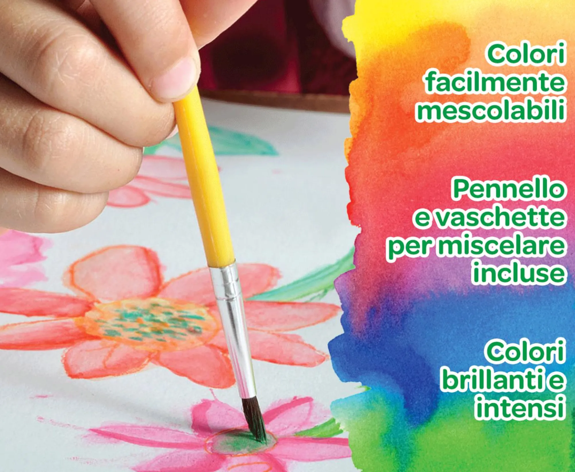 CRAYOLA Tavolozza 12 acquerelli> Kit Artistici E Pittura