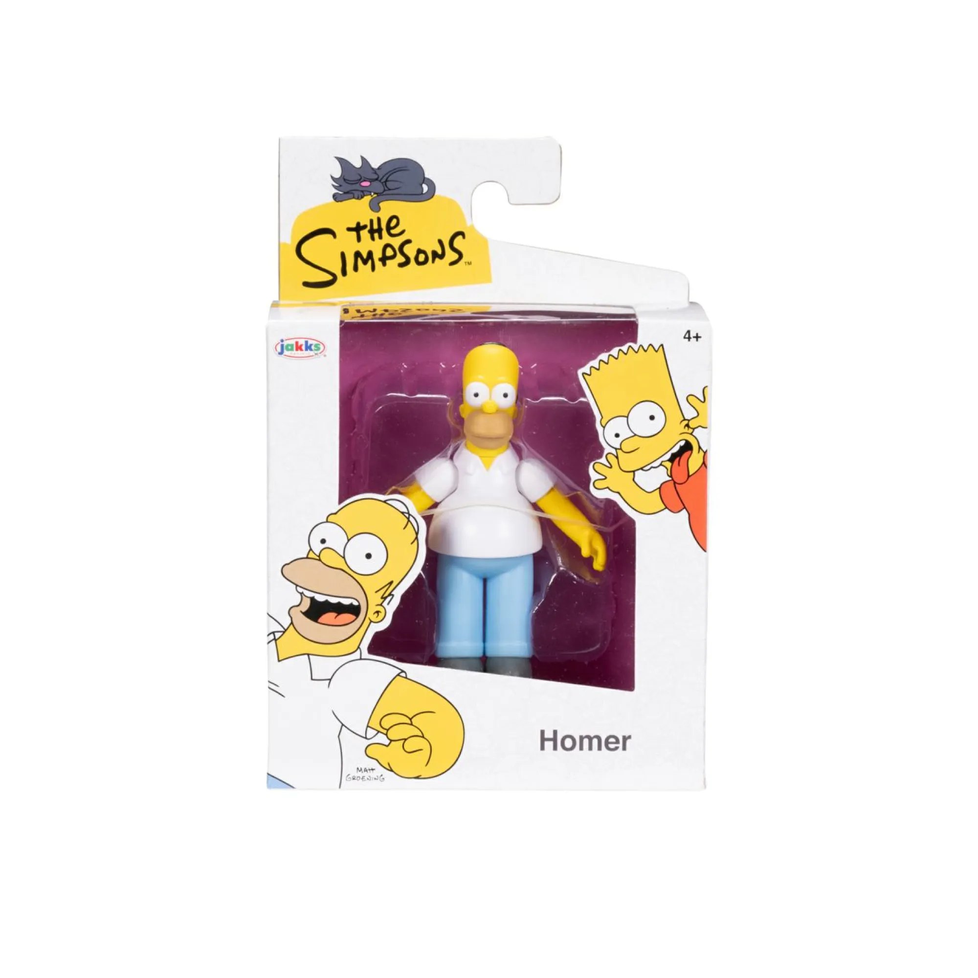 SIMPSONS The – 2.5″ in scala assortimento w1 con il commissario clancy winchester – homer – bart – lisa e ned flanders> Action Figures Per Adulti|Action Figures