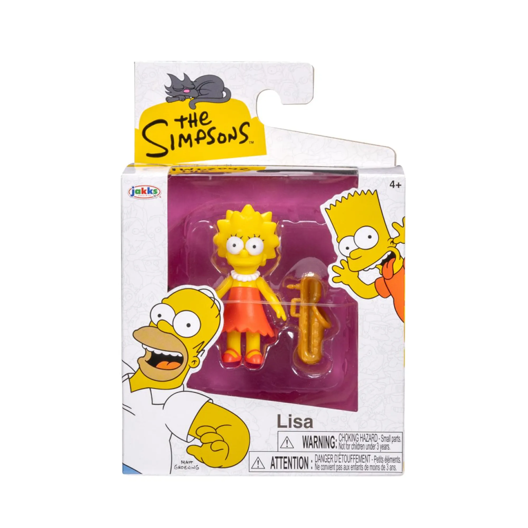 SIMPSONS The – 2.5″ in scala assortimento w1 con il commissario clancy winchester – homer – bart – lisa e ned flanders> Action Figures Per Adulti|Action Figures