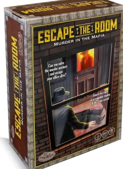 RAVENSBURGER Thinkfun – escape the room: omicidio di mafia, gioco di logica da tavolo per adulti, 13 giocatori, età 14+ anni> Giochi Da Tavolo Per Adulti E Carte Collezionabili|Giochi Escape Room Ed Enigmi