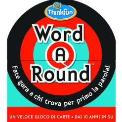 RAVENSBURGER Thinkfun – word a round, gioco di carte per bambini, parole e abilità linguistiche, età 10+ anni> Giochi Da Tavolo Per Adulti E Carte Collezionabili|Giochi Di Carte