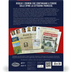 RAVENSBURGER Thinkfun cold case 4: escape room – capolinea – gioco investigativo 14+><noscript><img width=